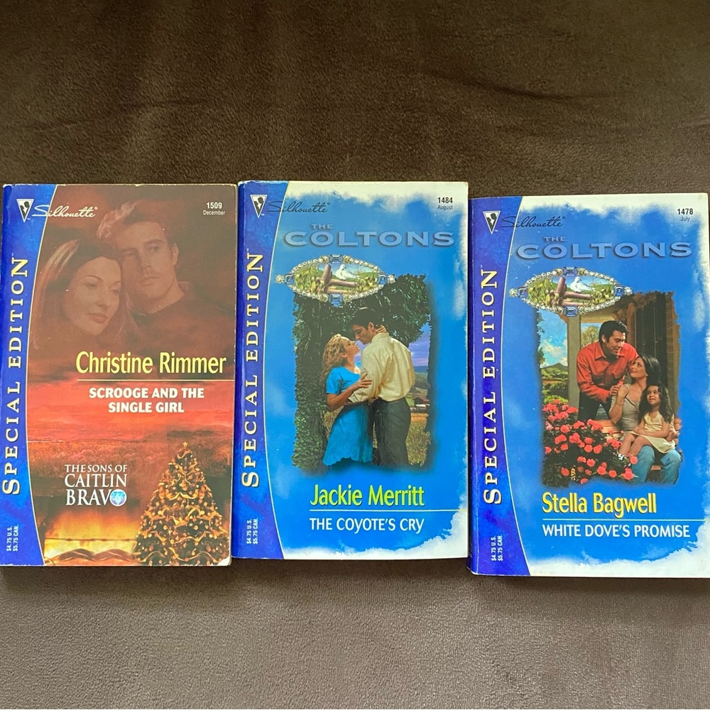 3 Silhouette Special Edition Romance Novels